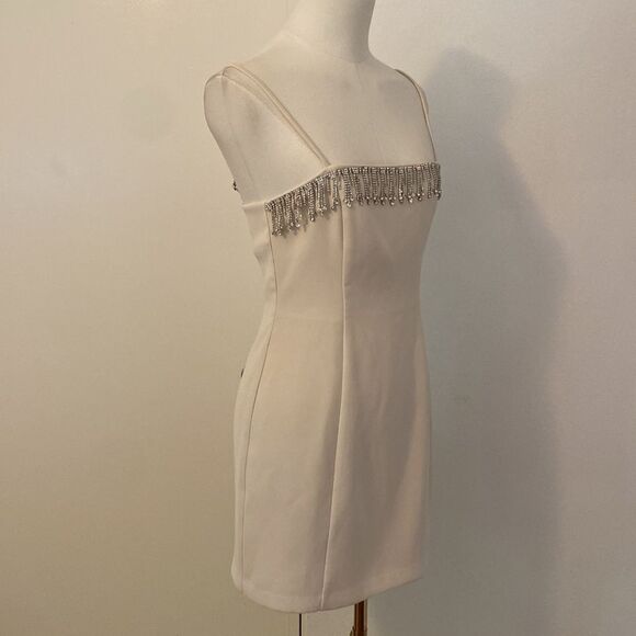 Majorelle Aurora Mini Dress in Champagne Size XS - Picture 6 of 16